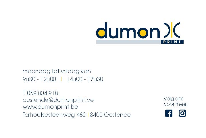 beletteringsbedrijven Oostende | Dumonprint